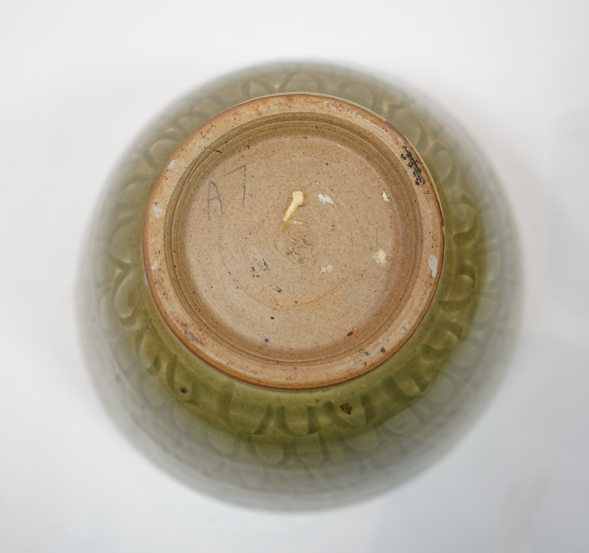 Gilbert Portanier (French, 1926-2023): Two large studio pottery bowls